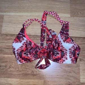 Becca Patterned bathing suit top